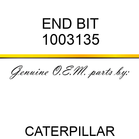 END BIT 1003135