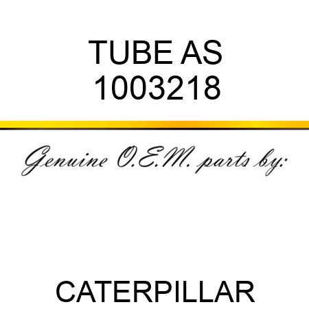 TUBE AS 1003218