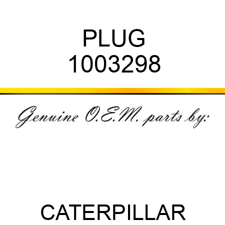 PLUG 1003298