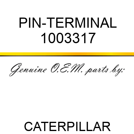 PIN-TERMINAL 1003317