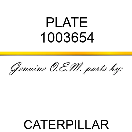 PLATE 1003654