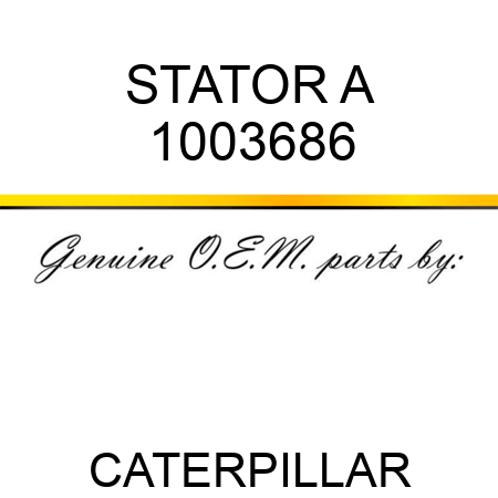 STATOR A 1003686