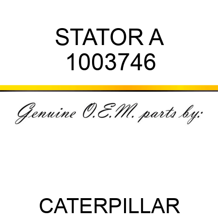 STATOR A 1003746