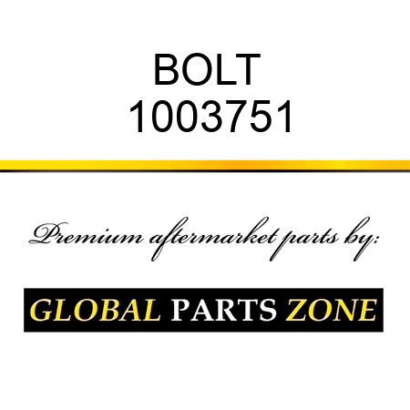 BOLT 1003751