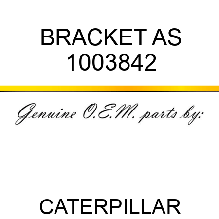 BRACKET AS 1003842