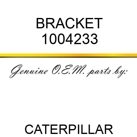 BRACKET 1004233