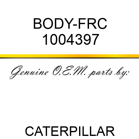 BODY-FRC 1004397