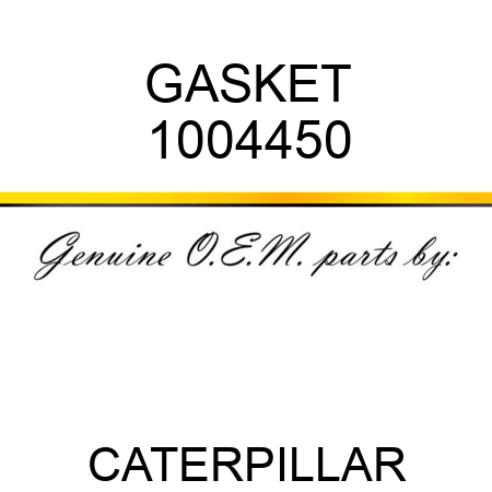 GASKET 1004450