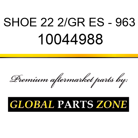 SHOE 22 2/GR ES - 963 10044988