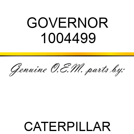 GOVERNOR 1004499