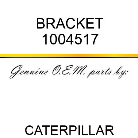 BRACKET 1004517