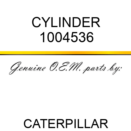 CYLINDER 1004536