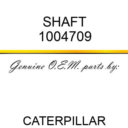 SHAFT 1004709