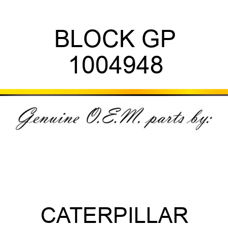 BLOCK GP 1004948