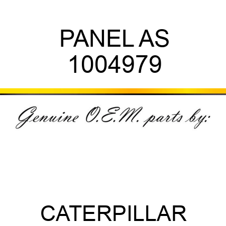 PANEL AS 1004979