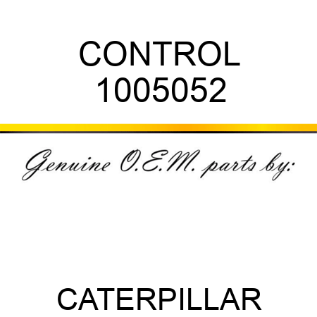 CONTROL 1005052