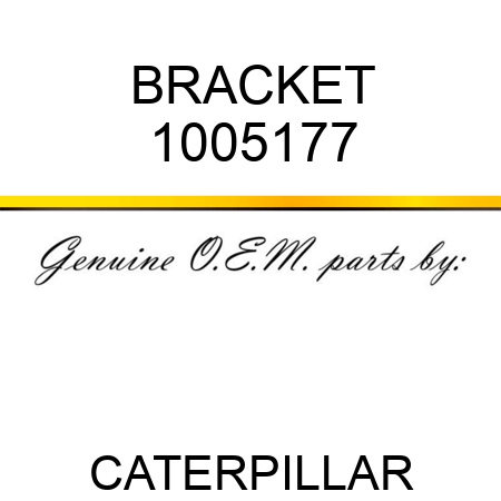 BRACKET 1005177