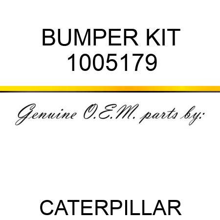 BUMPER KIT 1005179