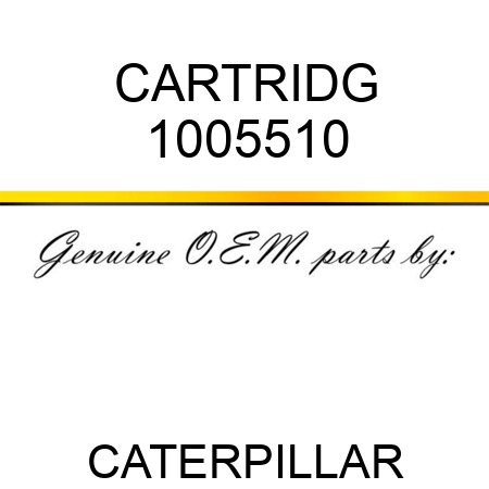 CARTRIDG 1005510