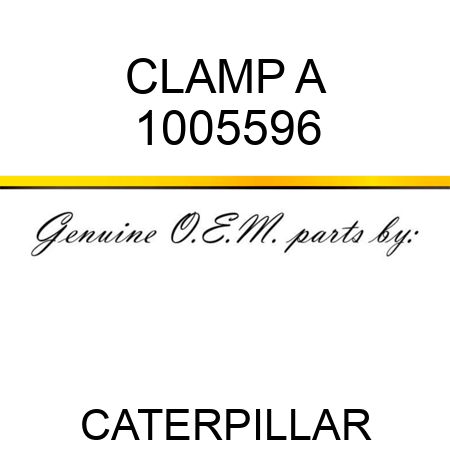 CLAMP A 1005596