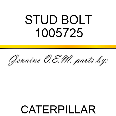 STUD BOLT 1005725