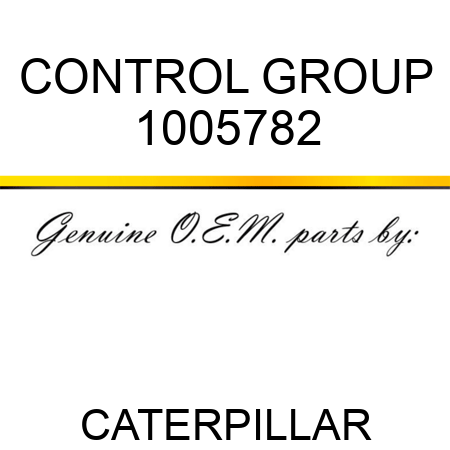 CONTROL GROUP 1005782