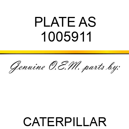 PLATE AS 1005911