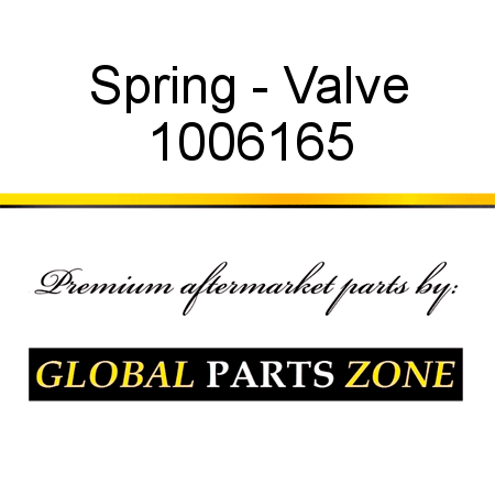 Spring - Valve 1006165