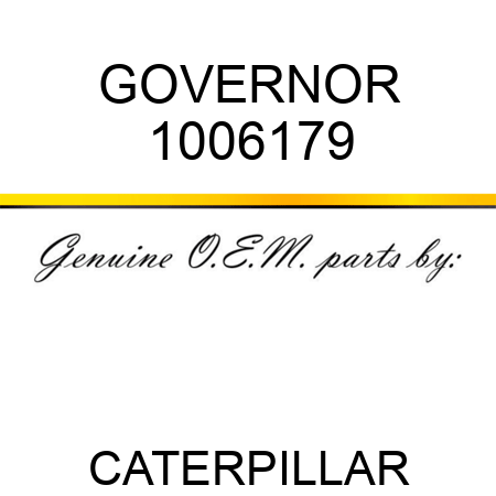 GOVERNOR 1006179