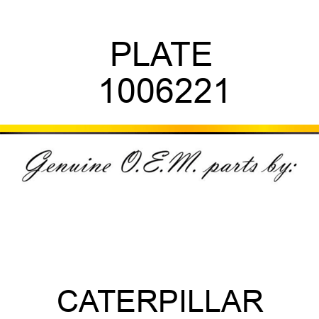 PLATE 1006221