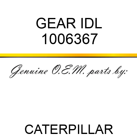 GEAR IDL 1006367