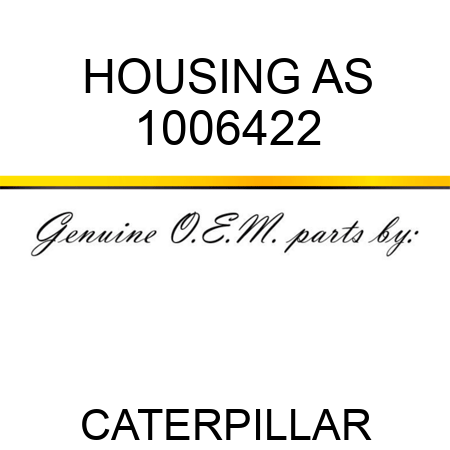 HOUSING AS 1006422