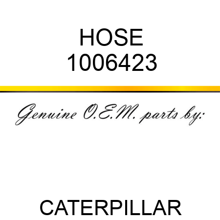 HOSE 1006423