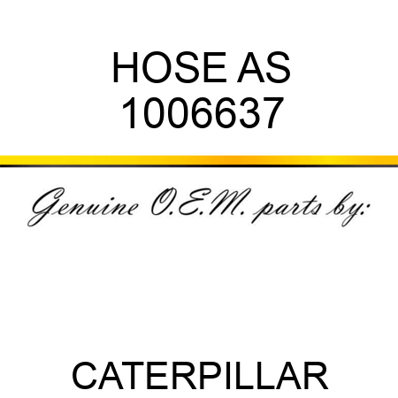 HOSE AS 1006637