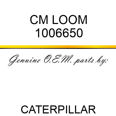 CM LOOM 1006650