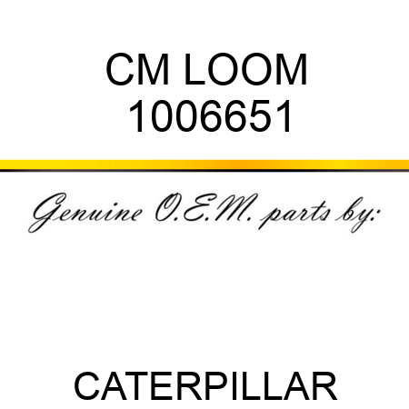 CM LOOM 1006651