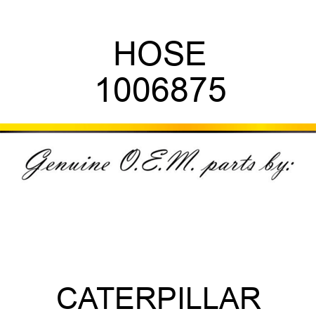 HOSE 1006875