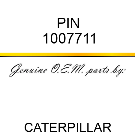 PIN 1007711