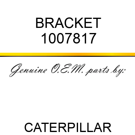 BRACKET 1007817