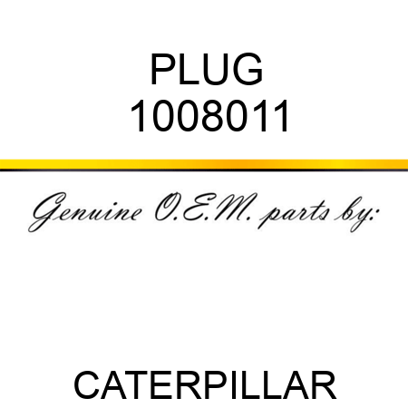 PLUG 1008011