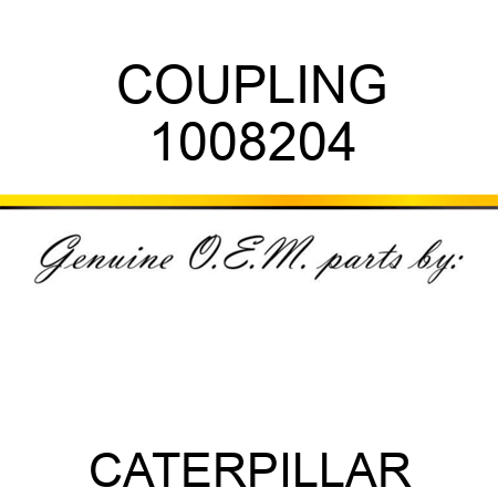 COUPLING 1008204