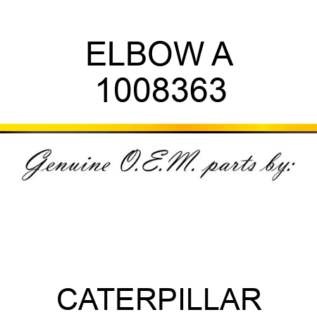 ELBOW A 1008363