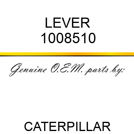LEVER 1008510