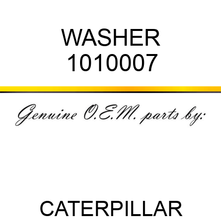 WASHER 1010007