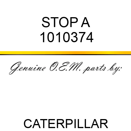 STOP A 1010374
