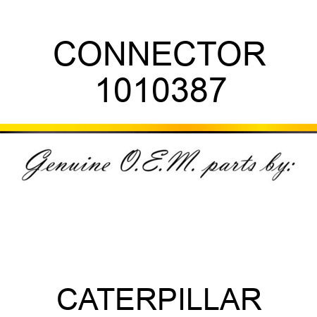 CONNECTOR 1010387