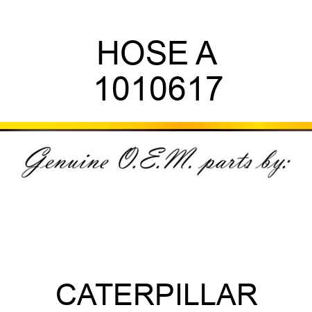 HOSE A 1010617