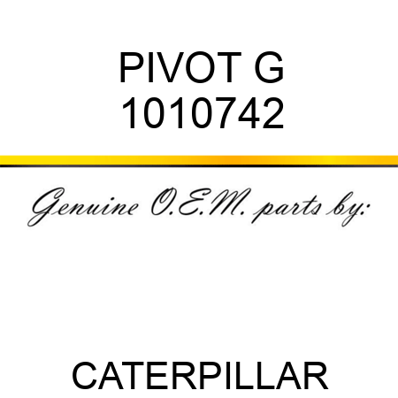 PIVOT G 1010742