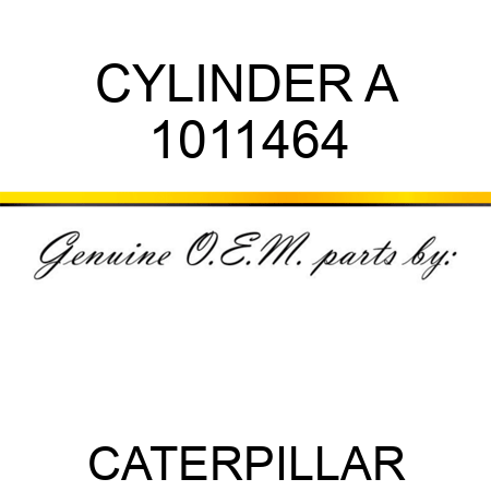 CYLINDER A 1011464