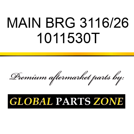 MAIN BRG 3116/26 1011530T